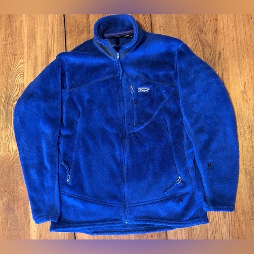 Vintage Patagonia Polartec Fleece Zip Up Sweater Y2K Medium
